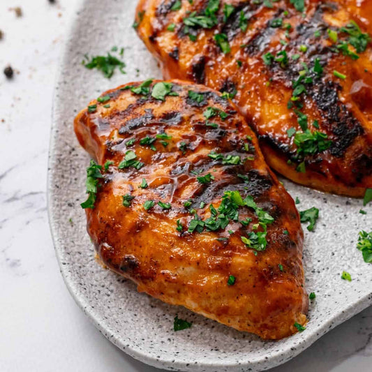 SG - Marinated Spicy BBQ Chicken Breast, 1 Kg