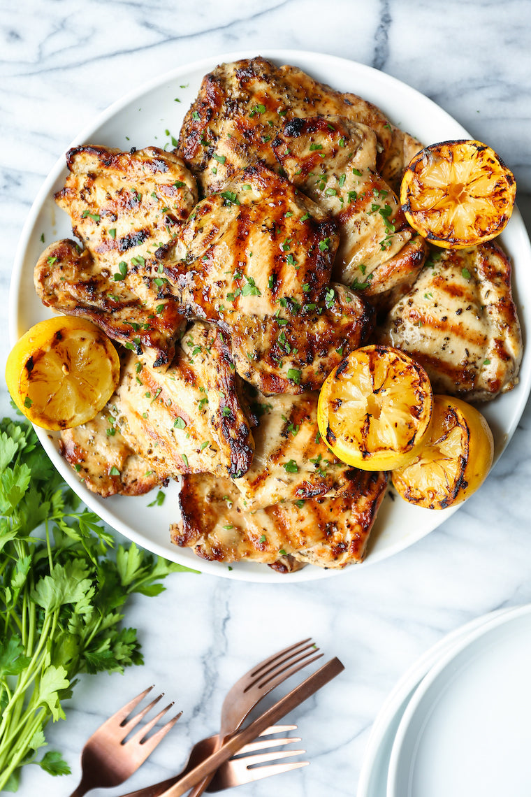 SG - Marinated Garlic Herb Chicken Thigh, 1 Kg