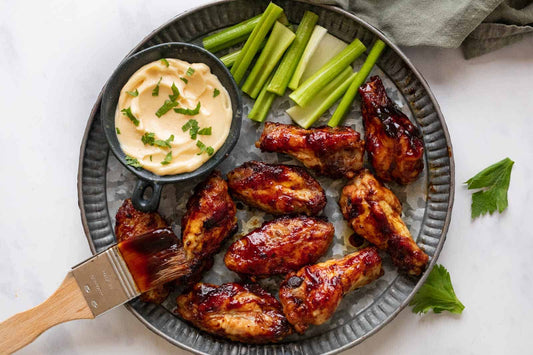 SG - Marinated Spicy BBQ Chicken Wings, 1 Kg