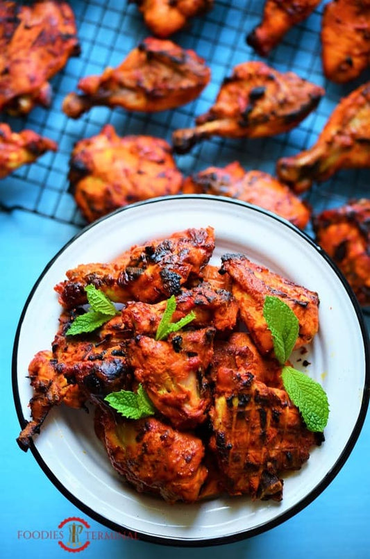 SG - Marinated Tandoori Chicken Lollypop, 1 Kg
