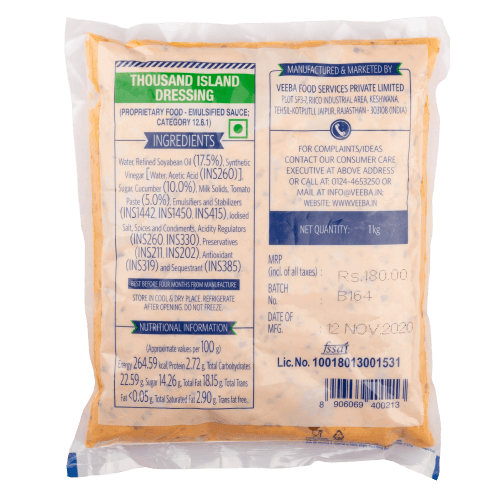 Veeba - Thousand Island Dressing, 1 Kg