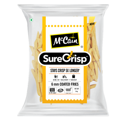 McCain - SureCrisp French Fries 6 mm, 3 Kg