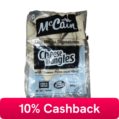 मॅककेन - चीज ट्रँगल पिझ्झा, २.१६ किलो (५४० ग्रॅम x ४)