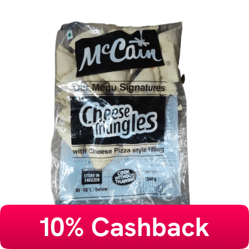 McCain - Cheese Triangle Pizza, 2.16 Kg (540 gm x 4)