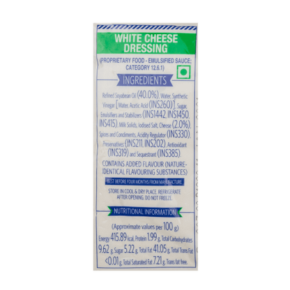 Veeba - White Cheese Dressing, 1 Kg