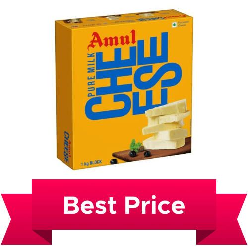 Amul - Processed Cheese, Block, 1 Kg