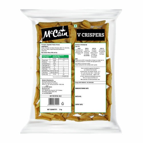 Mccain - V Crispers, 2 Kg