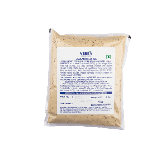Veeba - Creamy Caesar Dressing. 1 Kg