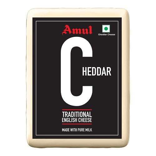Amul - Natural Cheddar Cheese, 250 gm