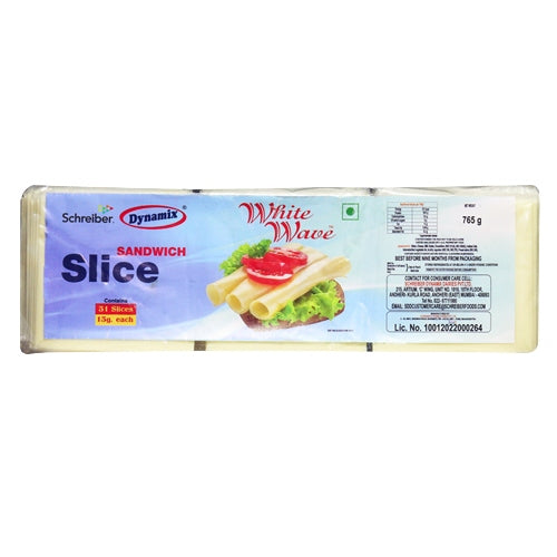 Dynamix - White Sandwich Cheese Slice, 765 gm