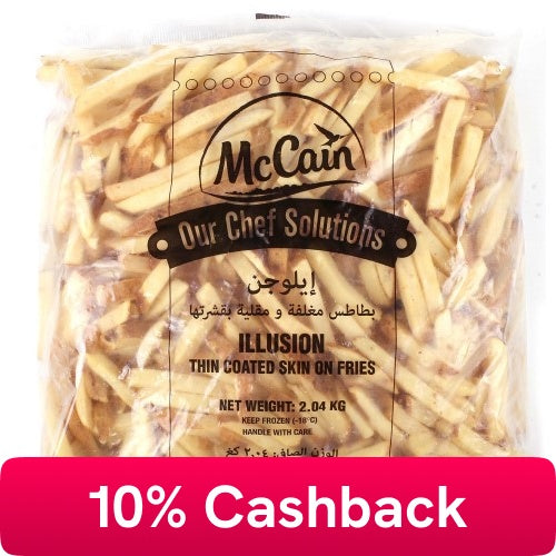 McCain - French Fries 11 mm (Skin On), 3 Kg