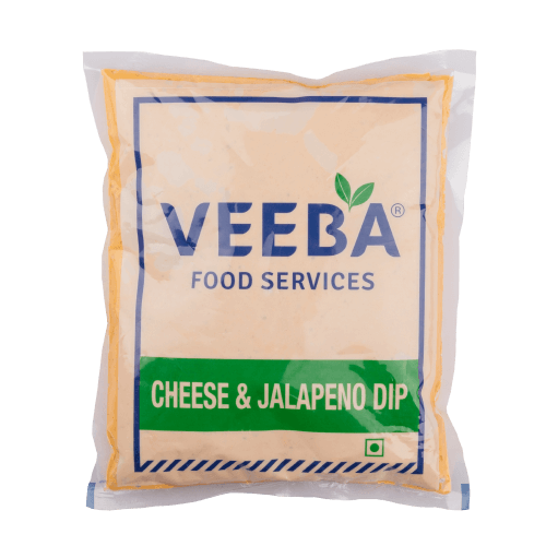 Veeba - Cheese & Jalapeno Dip, 1 Kg
