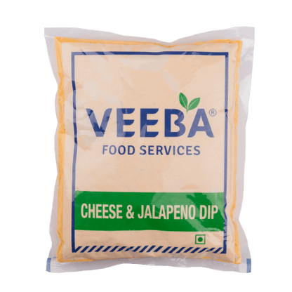 Veeba - Cheese & Jalapeno Dip, 1 Kg