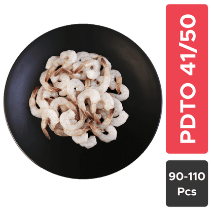 Frozen Prawns - 41/50 PDTO (Medium), 30% Glaze, 1 Kg