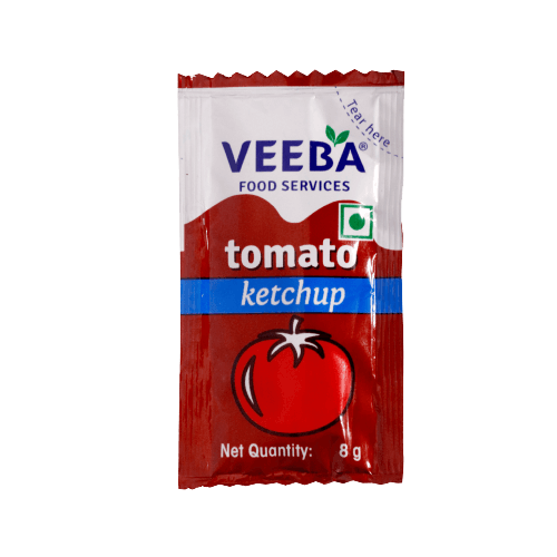 Veeba - Tomato Ketchup Sachets, 8 Gm x 100