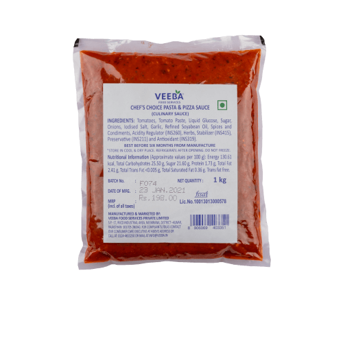 Veeba - Pizza & Pasta Chef's Choice, 1 Kg