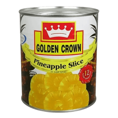 गोल्डन क्राउन - अनानास स्लाइस, 850 ग्राम