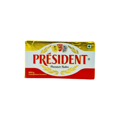 President - Unsalted Butter, 500 gm