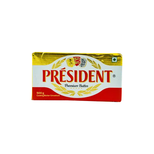 President - Unsalted Butter, 500 gm