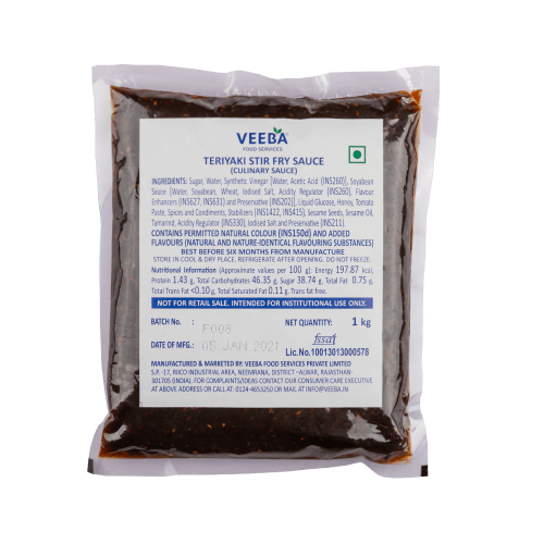 Veeba - Teriyaki Stir Fry Sauce, 1 Kg