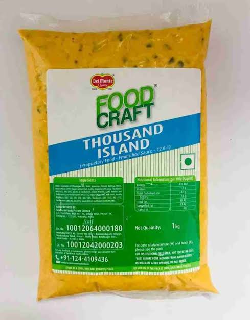 Del monte - Food Craft - Thousand Island Dressing, 1 Kg
