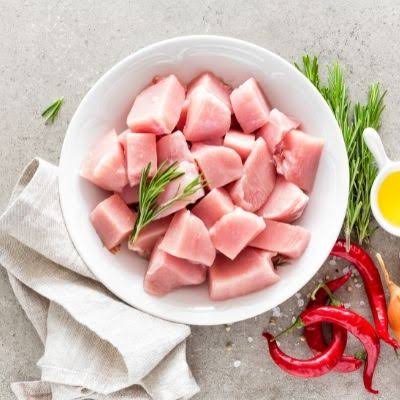 SG - Frozen Chicken Boneless Curry Cut,  1 kg